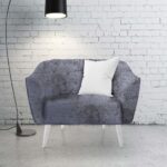 140CM VELVET UPHOLSTERY-VIOLET PRINT 21 - Image 2