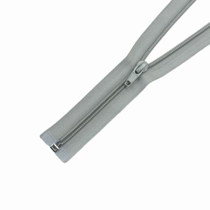 75CM OPEN END ZIP - LT,GREY - (5)