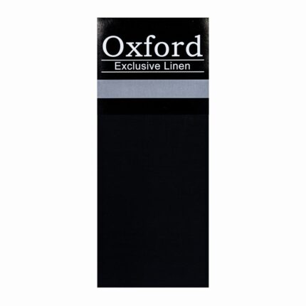 OXFORD 144 KING FITTED SHEET - BLACK