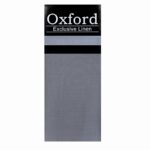 OXFORD 144 DOUBLE FITTED SHEET - GREY