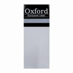 OXFORD 144 DOUBLE FITTED SHEET - WHITE