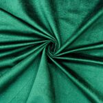 PLAIN VELVET (140CM)(BOTTLE GREEN) - Image 2