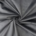 PLAIN VELVET (140CM)(DARK GREY) - Image 2