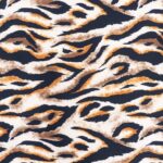 PRINTED COTTON CANVAS - LEOPARD PRINT
