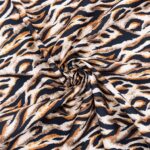 PRINTED COTTON CANVAS - LEOPARD PRINT - Image 2