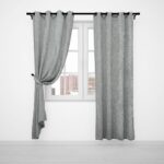 VAVI LINED CURTAIN EYELET 2.3MX2.2M-CHAMPAGNE - Image 2