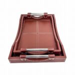 LEATHER TRAY 2PC - Image 5