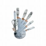 9PC KNIFE SET-MARBLE - Image 3