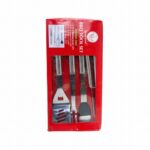 BBQ TOOL SET S/STEEL