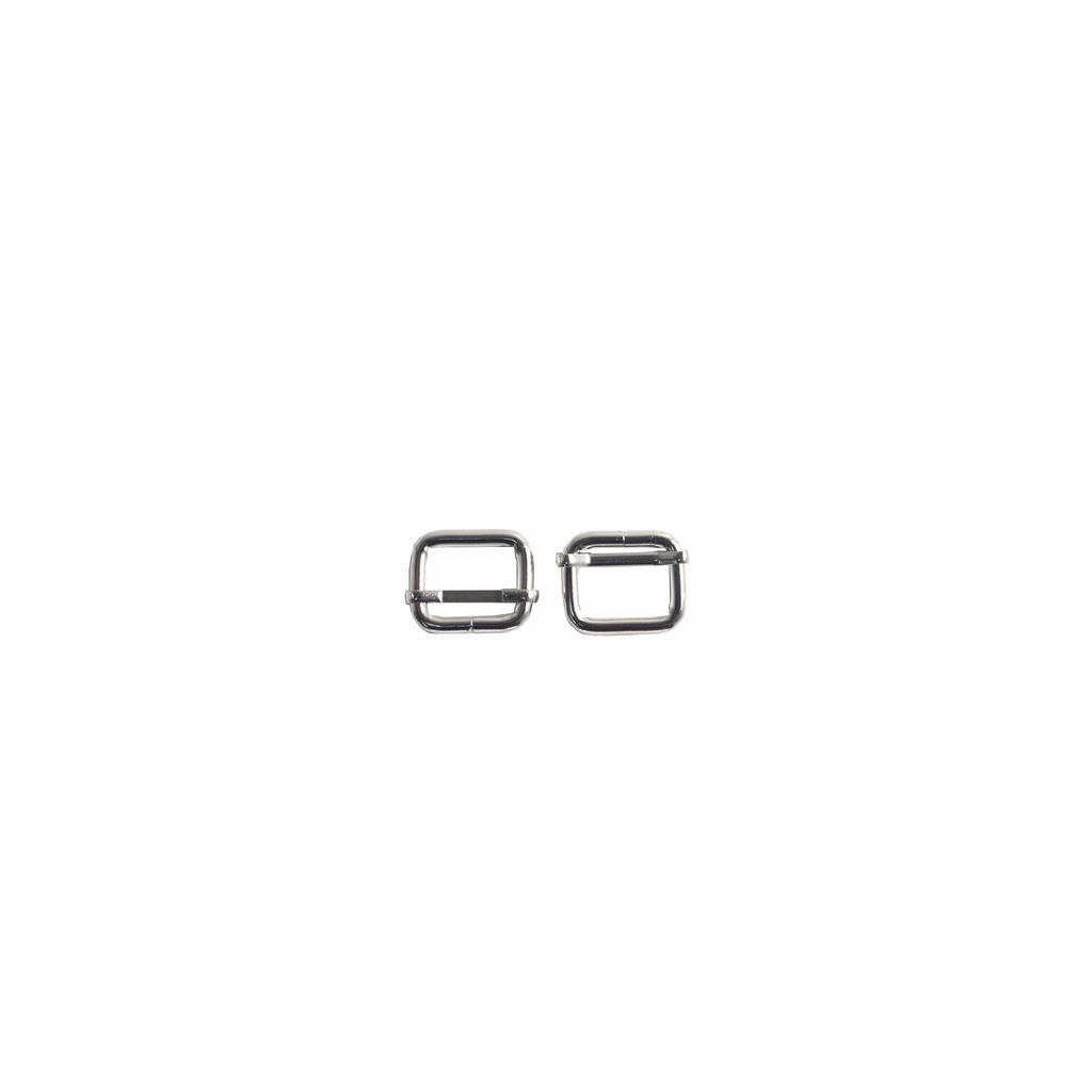 0332D6895FSIL231-1.jpg METAL BUCKLES 20 X 4MM -SILVER - Image 1