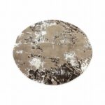 JOBURG 100X100 ROUND CARPET BROWN/BROWN C1925