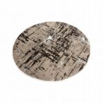 JOBURG 100X100 ROUND CARPET BROWN/BROWN C1934