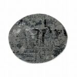 JOBURG 100X100 ROUND CARPET GREY/GREY C1935