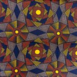 115CM PRINTED POLYESTER WAX