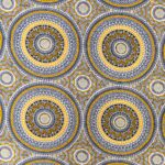 115CM PRINTED POLYESTER WAX