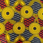 115CM PRINTED POLYESTER WAX