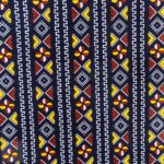 115CM PRINTED POLYESTER WAX