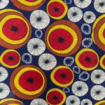 115CM PRINTED POLYESTER WAX