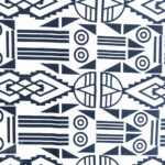 115CM PRINTED POLYESTER WAX