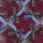 115CM PRINTED POLYESTER WAX