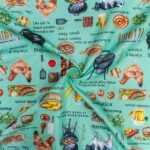 DIGITAL SLUB CLOTH (150CM) POTJIEKOS BLUE - Image 2
