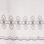 280CM EMBROIDED LINEN VOILE - ASSORTED