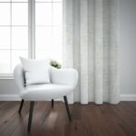 MARBLE LEAF SHEER TAPED 500X218CM - GOLD - Image 2