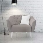 140CM PLUSH UPHOLSTERY-SAND - Image 2