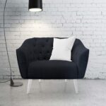 140CM PLUSH UPHOLSTERY-CAVIAR - Image 2