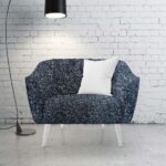 140CM RICO UPHOLSTERY PETROL - Image 2