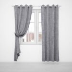 DALOA BLACKOUT CURTAIN EYELET 2.30M X 2.20M-COFFEE - Image 2