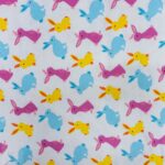 CRAFT FLANNEL SUNNY & BRIGHT BUNNIES