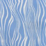 PRINTED CAPRI LINEN LOOK 18 BLUE