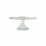 SMALL GLASS CAKE STAND