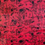 140CM PRINTED VINYL-RED