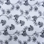 EMBROIDED COTTON VOILE