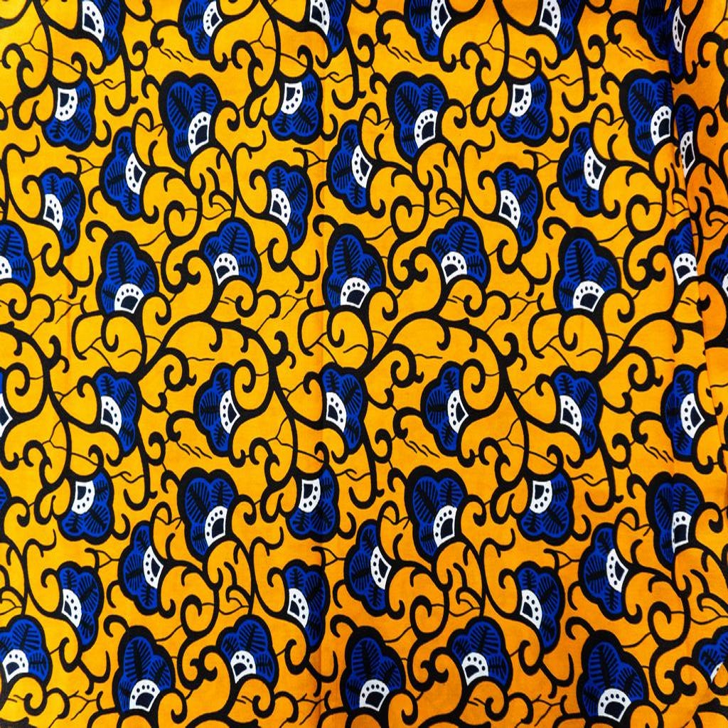 115CAP5F137231-1.jpg 115CM 100% COTTON ANKARA PRINTS - Image 1