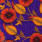 115CM 100% COTTON ANKARA  PRINTS