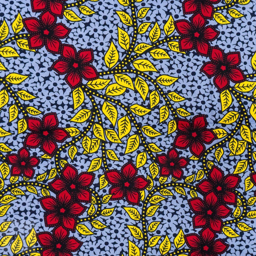 115CAP5F84231-1.jpg 115CM 100% COTTON ANKARA PRINTS - Image 1