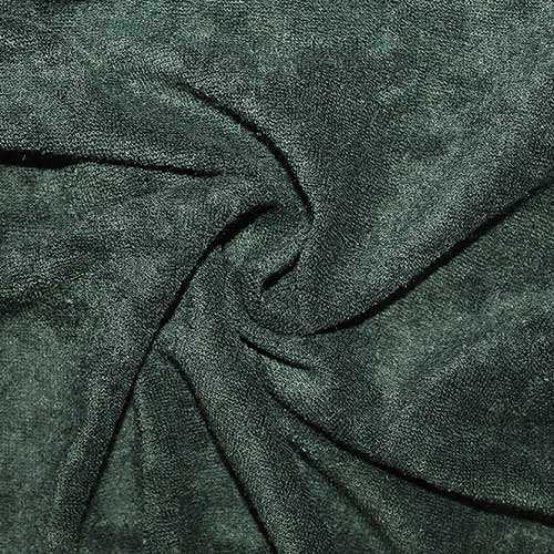 20795FHUNTER20GREEN.jpg T/C TERRY TOWELLING - HUNTER GREEN - Image 1