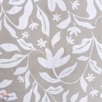 PASTE PRINT CURTAINS LINED EYELET 200X225 - NATURAL