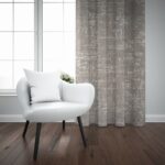 JENELLE LINED TAPED CURTAIN STONE - Image 2