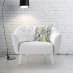 60 X 60 FLORAL TEXTURED SCATTER COVER + INNER-7 - Image 2
