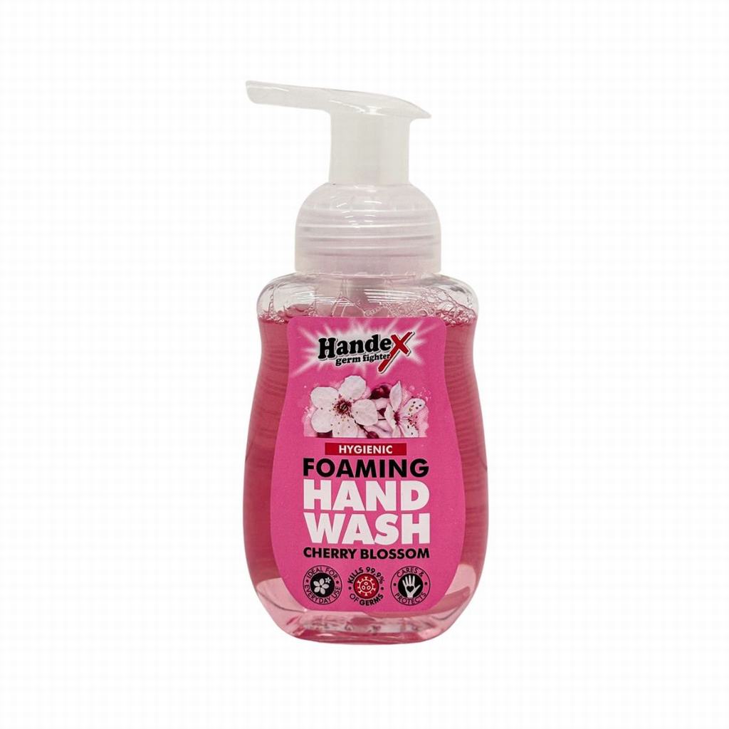 SH1323-1.jpg Handex Foaming Wash - Cherry Blossom 250ml - Image 1
