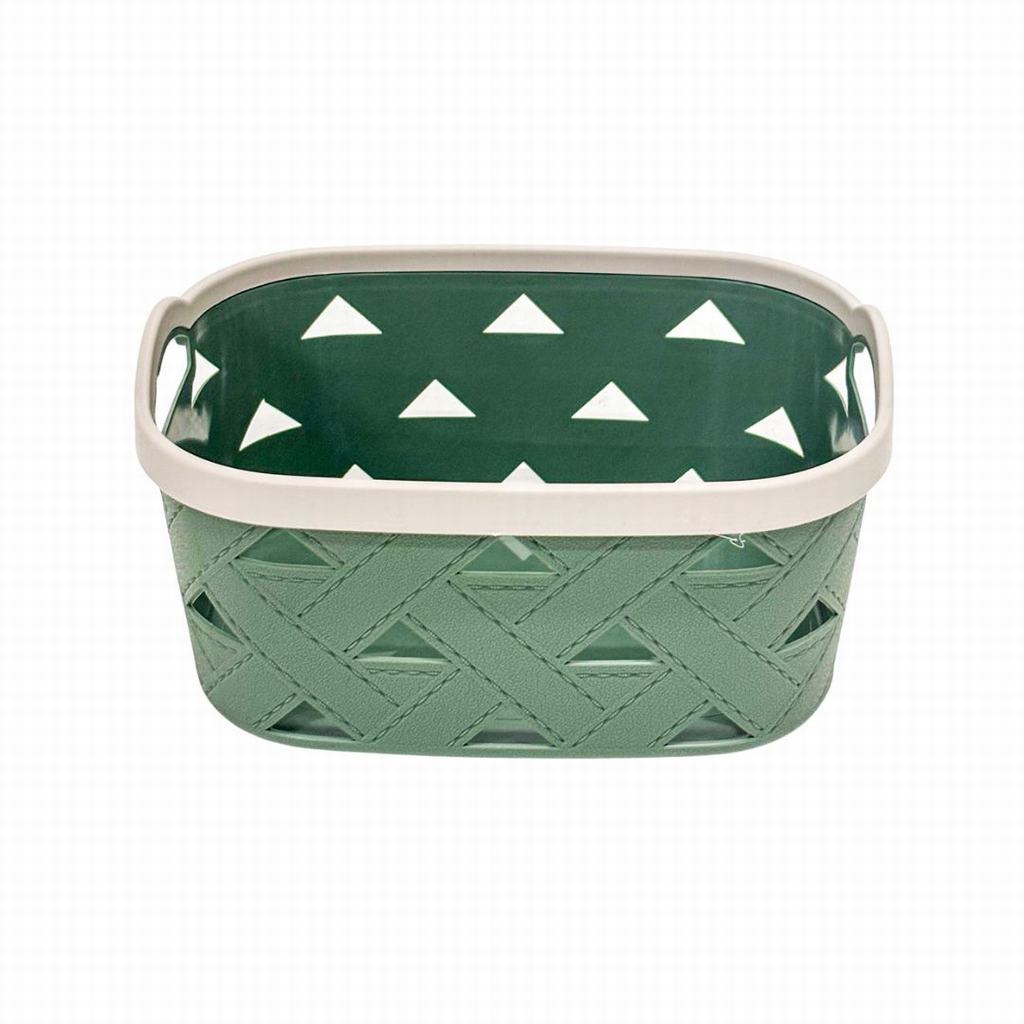 SPA2DSD5001231.jpg LEATHER DESIGN BASKET 1.9LT - Image 1