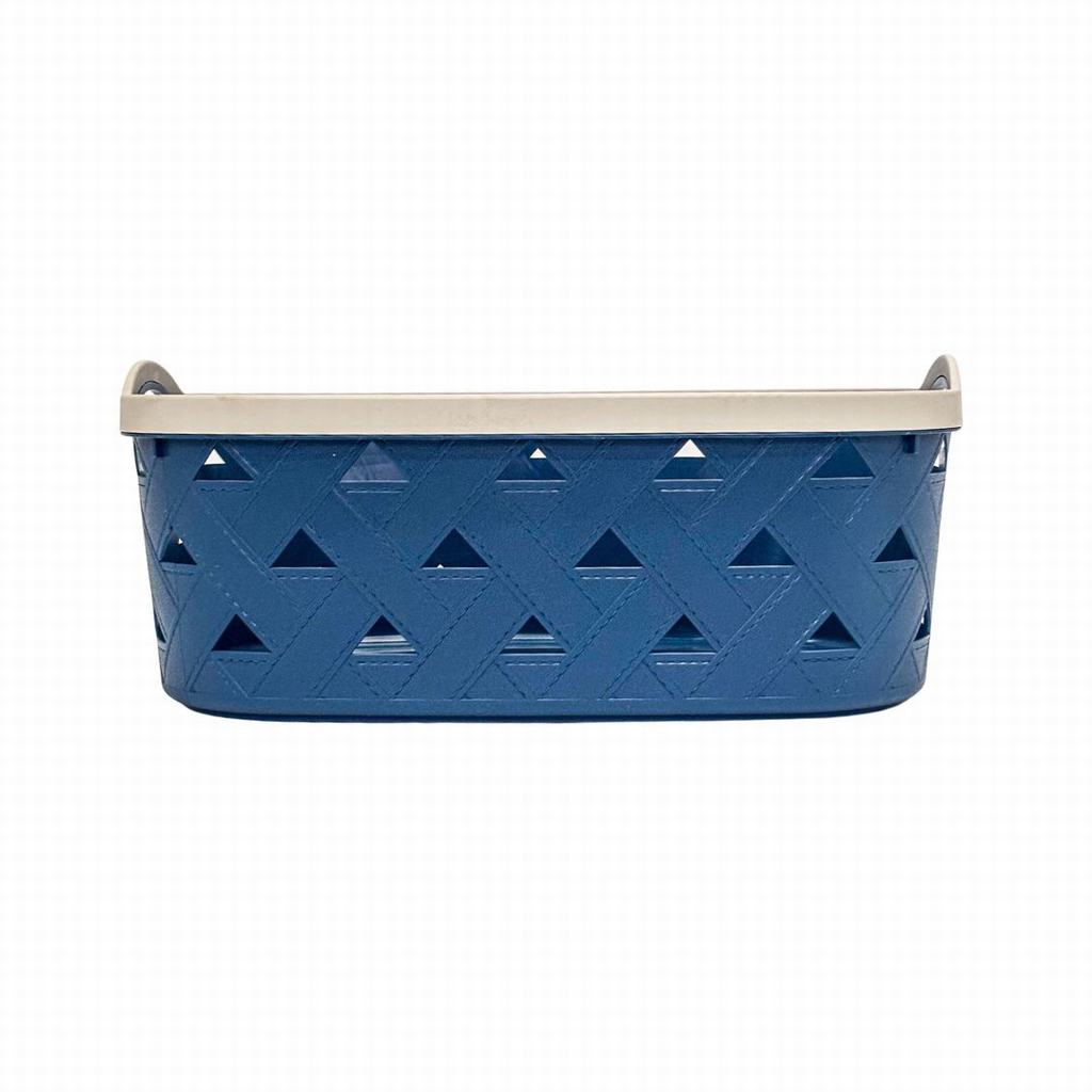SPA2DSD5007231.jpg LEATHER DESIGN BASKET 23LT - Image 1