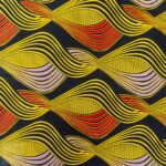 115CM PRINTED POLYESTER WAX