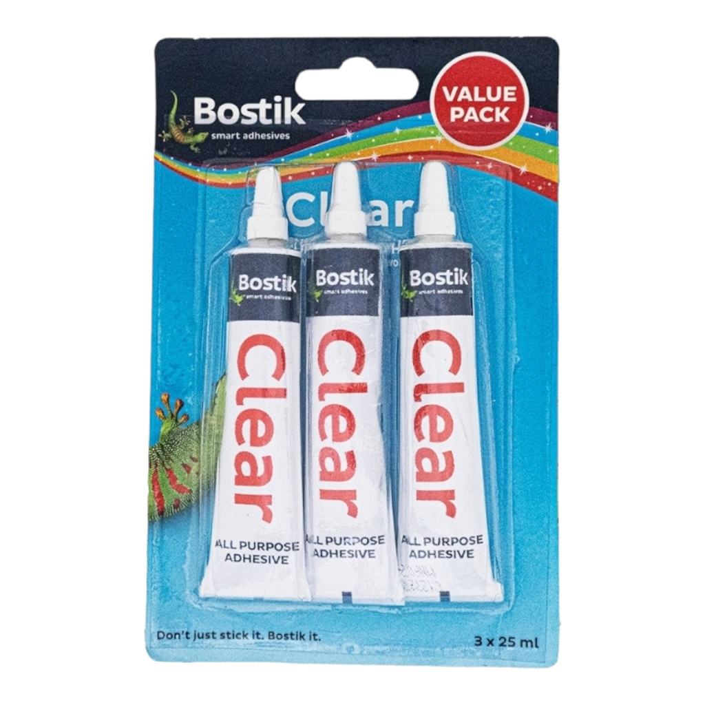 12D0513231-2.jpg BOSTIKCLEAR 25ML VALUE PACK - Image 1