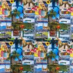 DIGITAL SLUB CLOTH (150CM) RAINBOW NATION