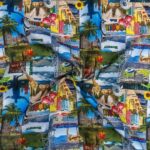 DIGITAL SLUB CLOTH (150CM) RAINBOW NATION - Image 2